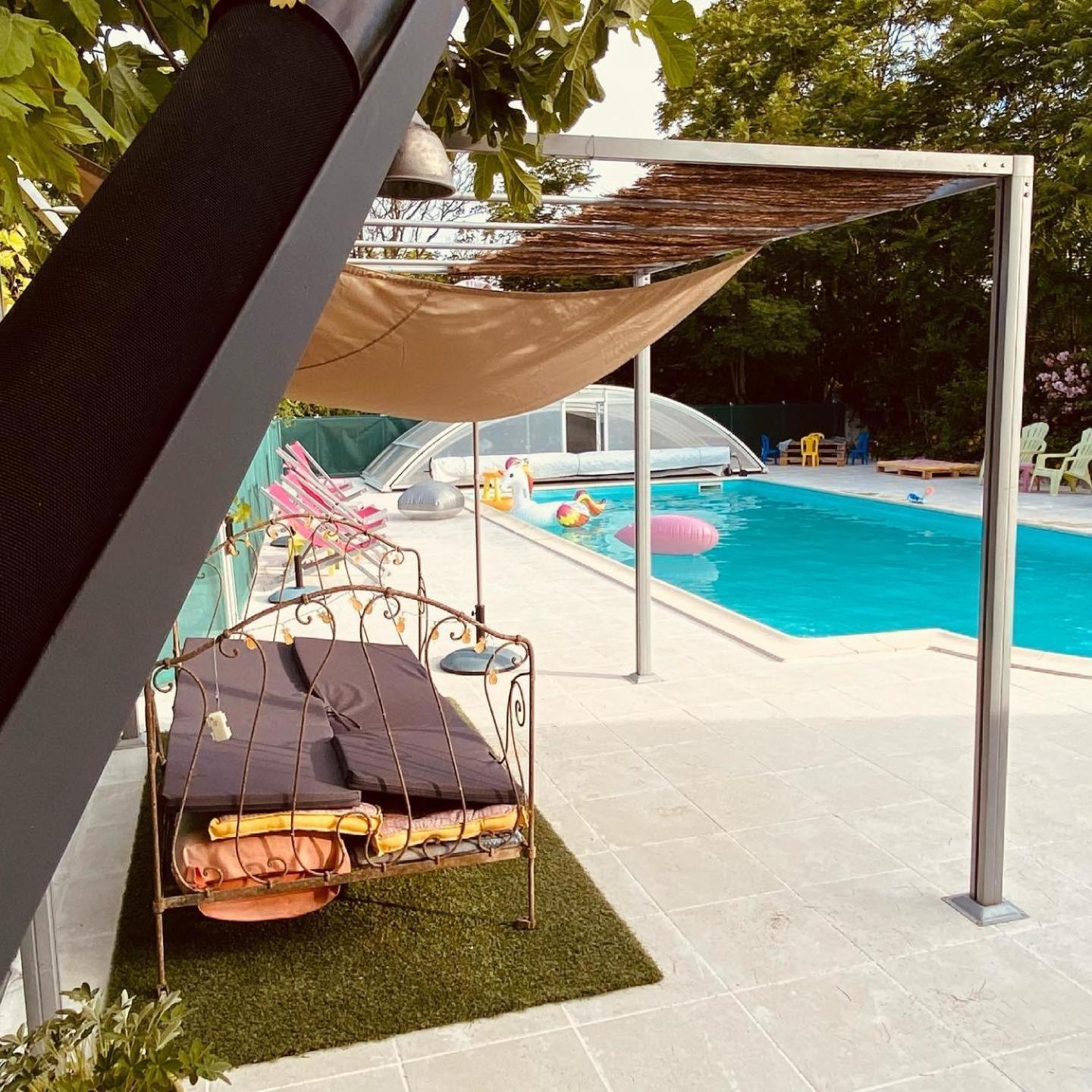 Maison de vacances Le Mas des papillons Fargues  Extérieur photo