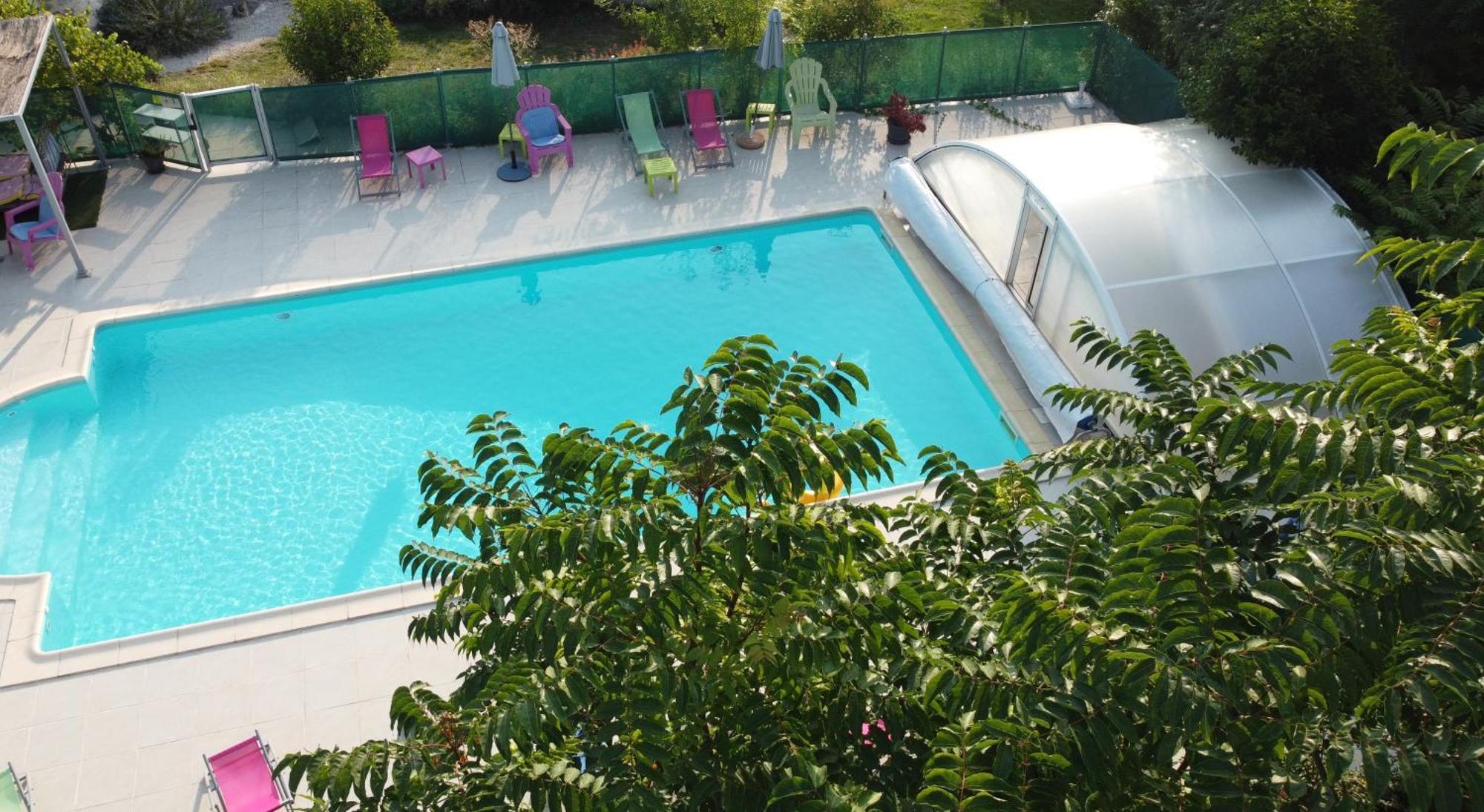 Maison de vacances Le Mas des papillons Fargues  Extérieur photo