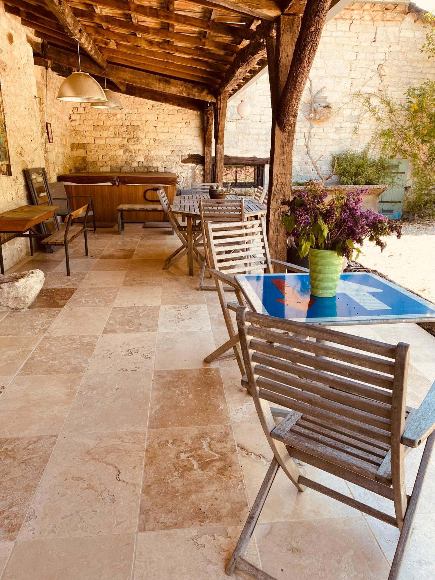 Maison de vacances Le Mas des papillons Fargues  Extérieur photo