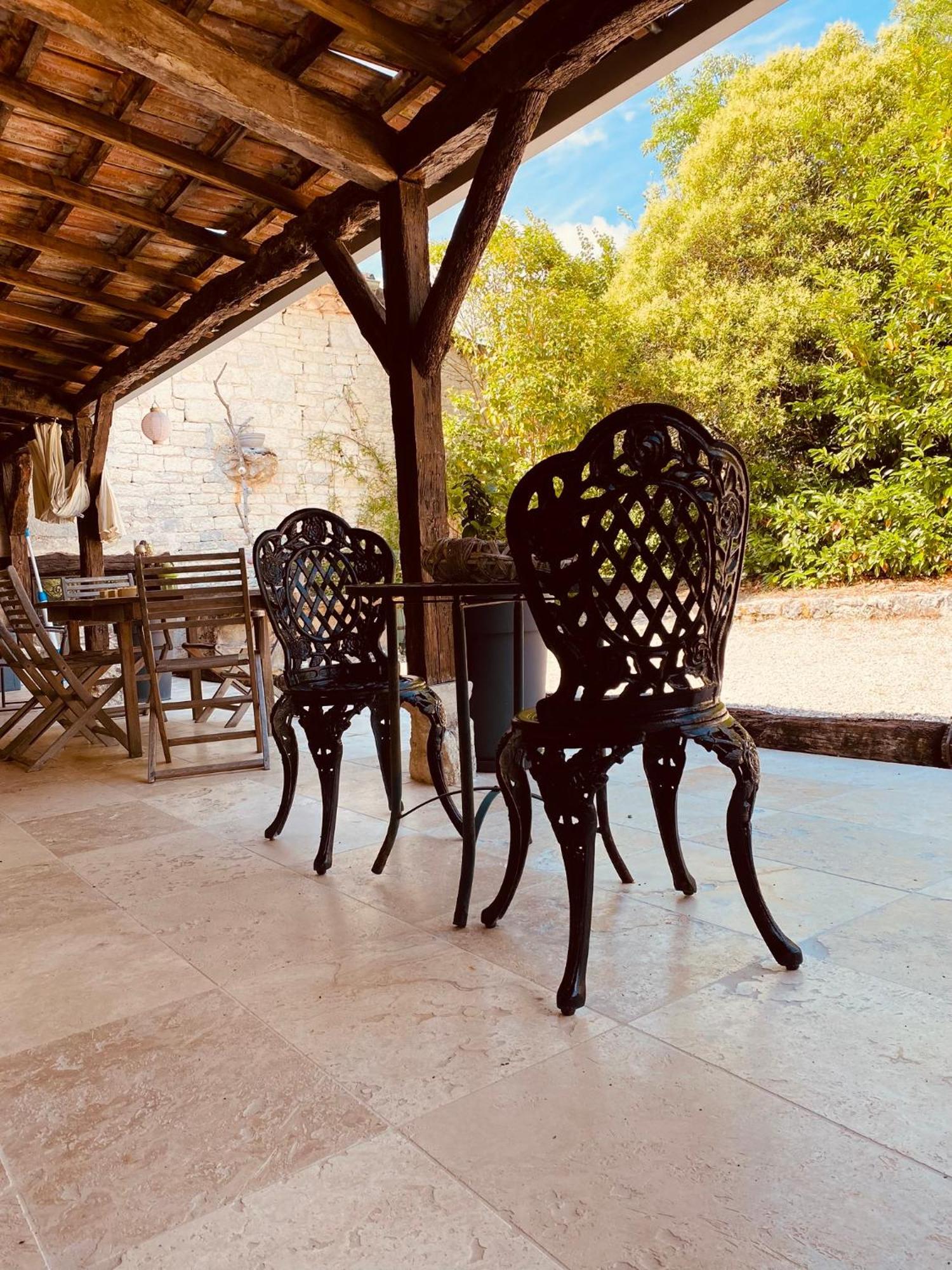 Maison de vacances Le Mas des papillons Fargues  Extérieur photo